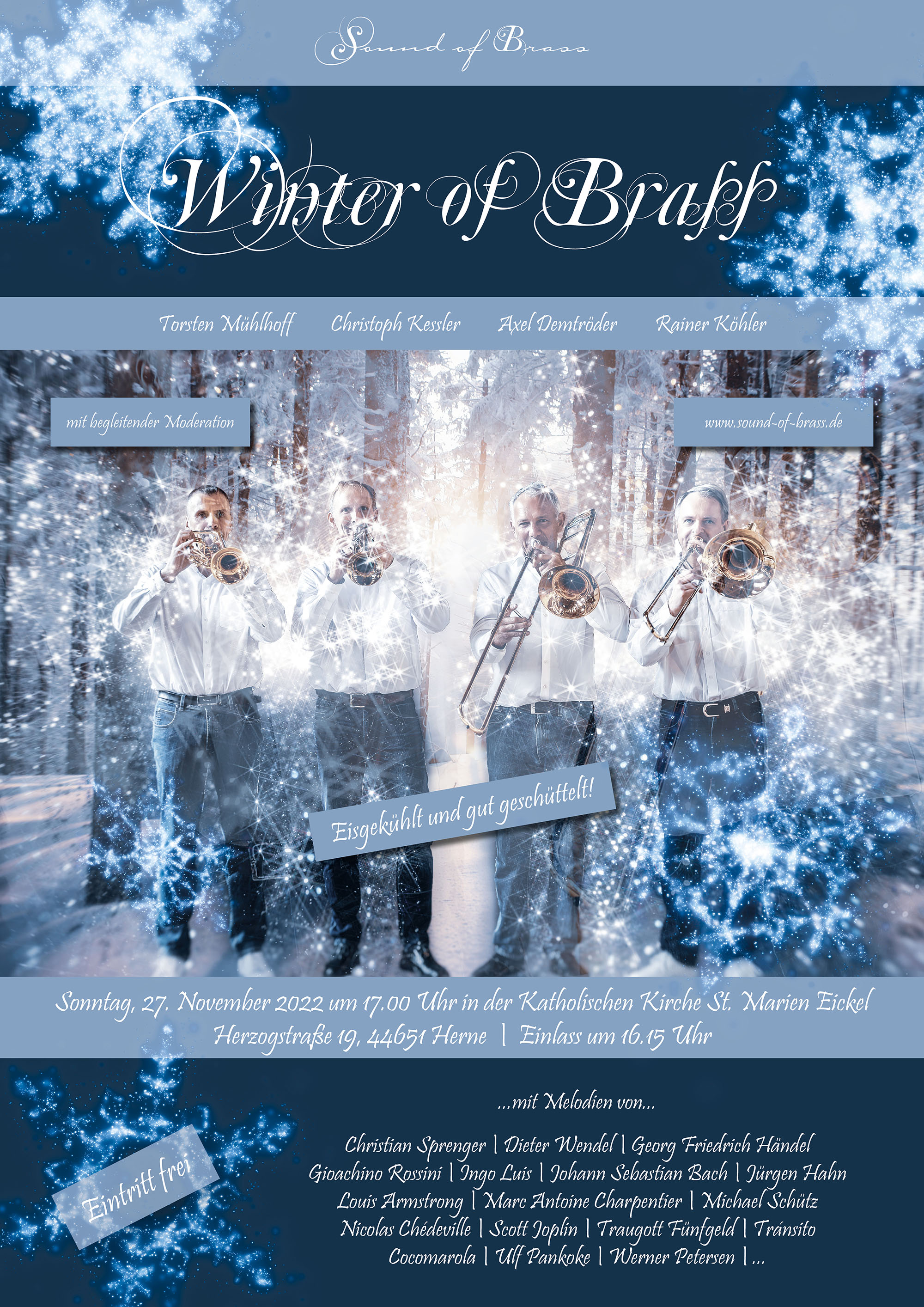 Plakat zum Konzert | Sonntag, 27. November 2022