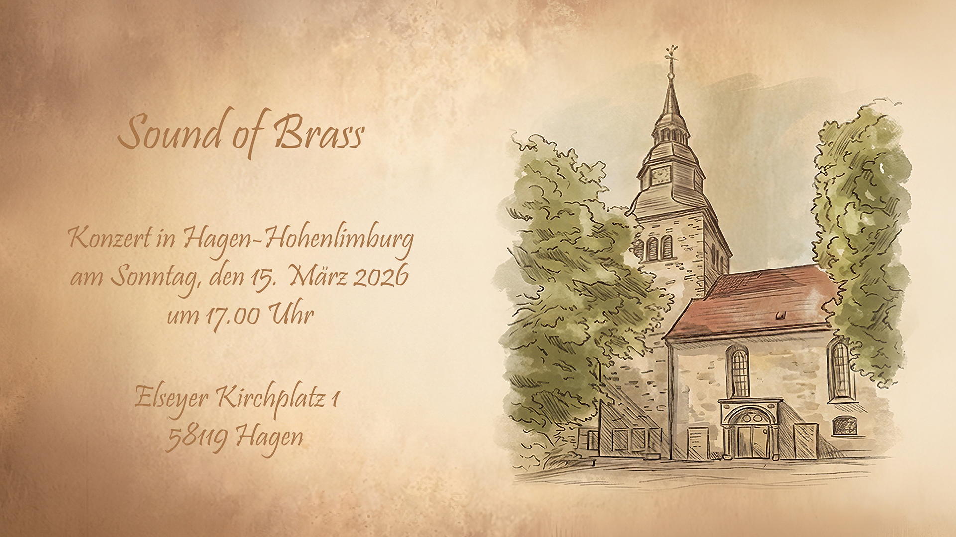 Sound of Brass - Einladung zum Frühlingskonzert